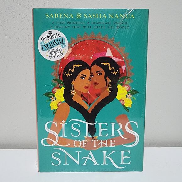 Owlcrate Sisters of the Snake Hardcover Exclusive Signed Edition Book - Picture 1 of 4